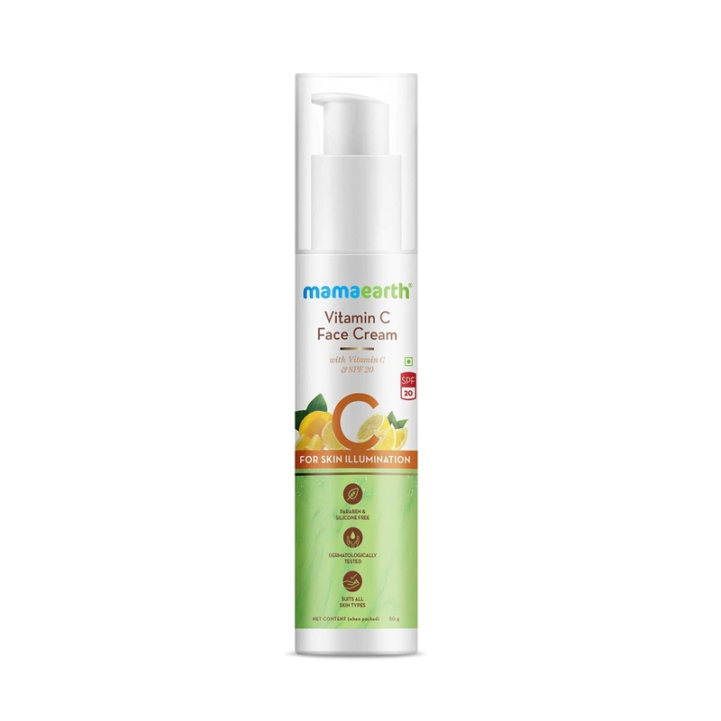 Mamaearth Vitamin C Face Cream (50g)