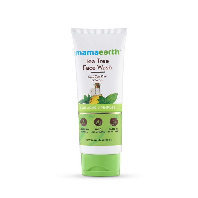 Mamaearth Tea Tree Natural Face Wash (100 ml)