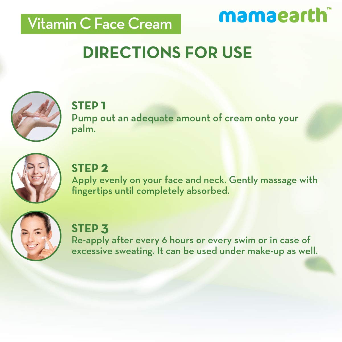 Mamaearth Vitamin C Face Cream (50g)