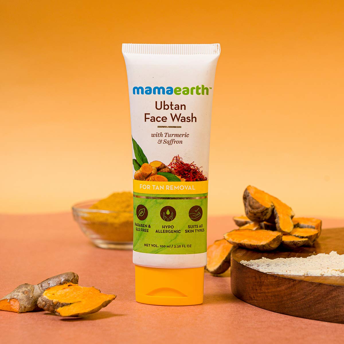 Mamaearth Ubtan Natural Face Wash (100ml)