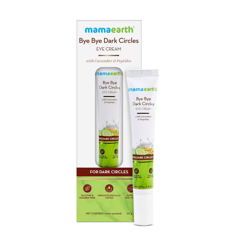 Mamaearth Bye Bye Dark Circles Eye Cream (20ml)