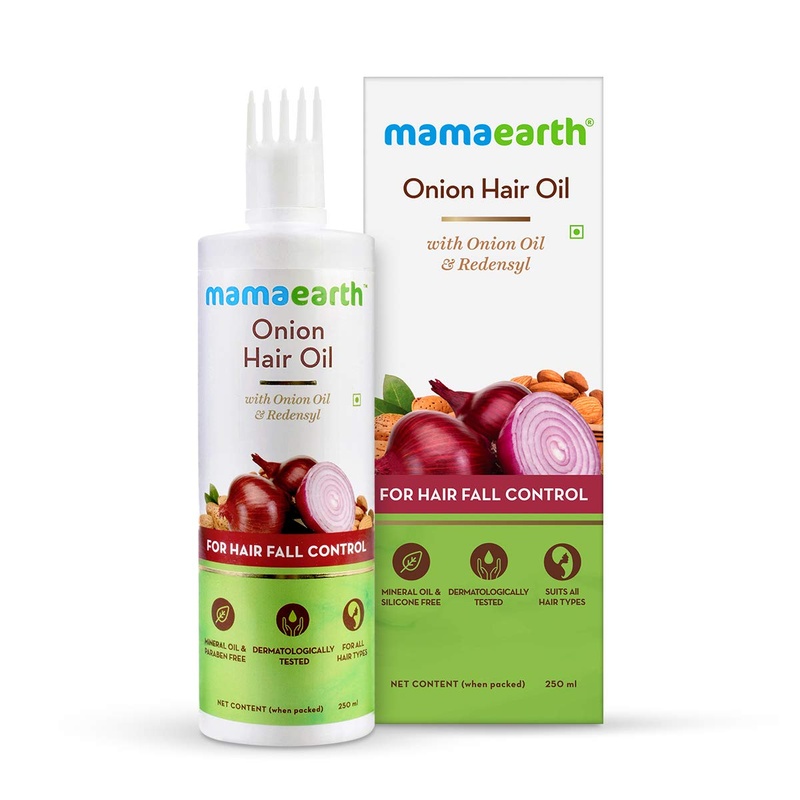 Mamaearth Onion Hair Oil for hair growth (150ml)