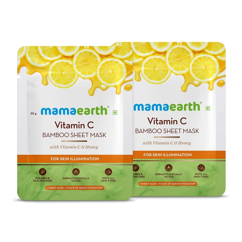 Mamaearth Sheet Mask for Dryness (Pack of 2)