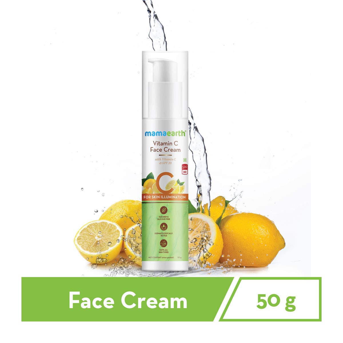 Mamaearth Vitamin C Face Cream (50g)