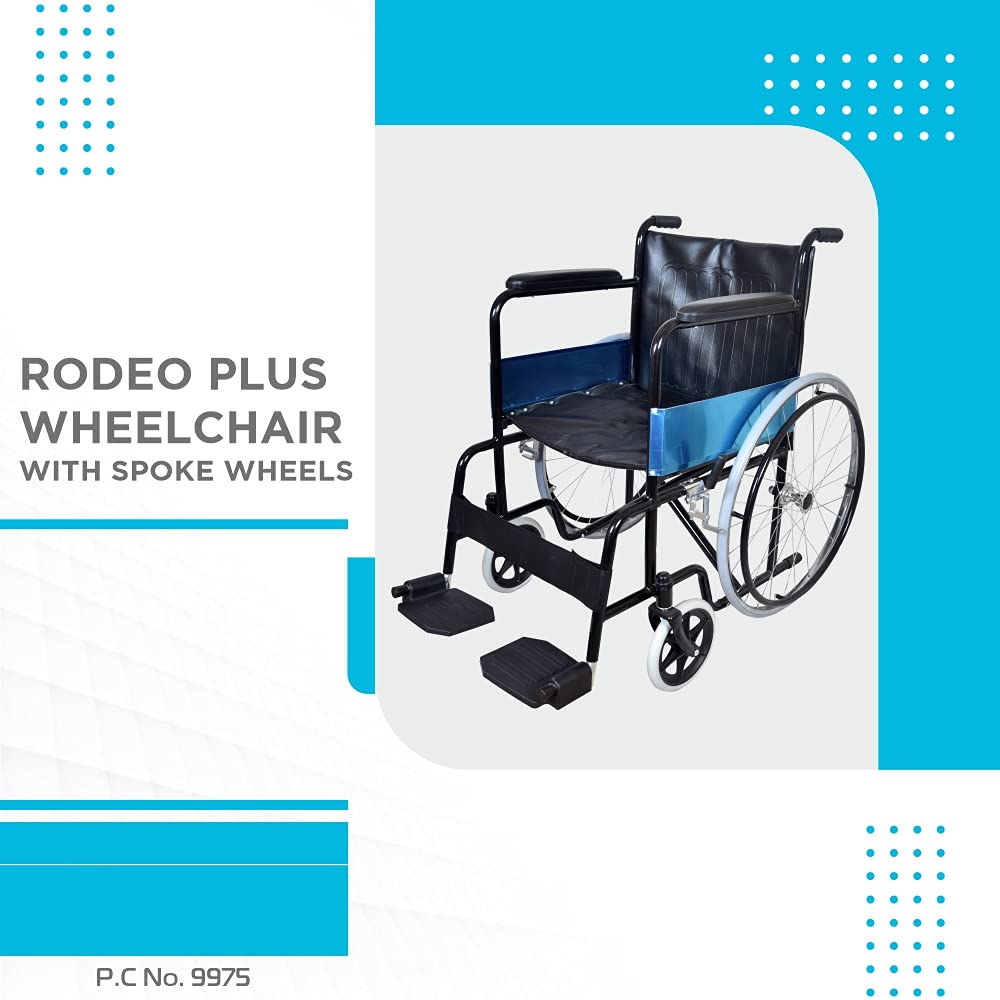 Vissco Rodeo Plus Wheelchair With Fixed Handle