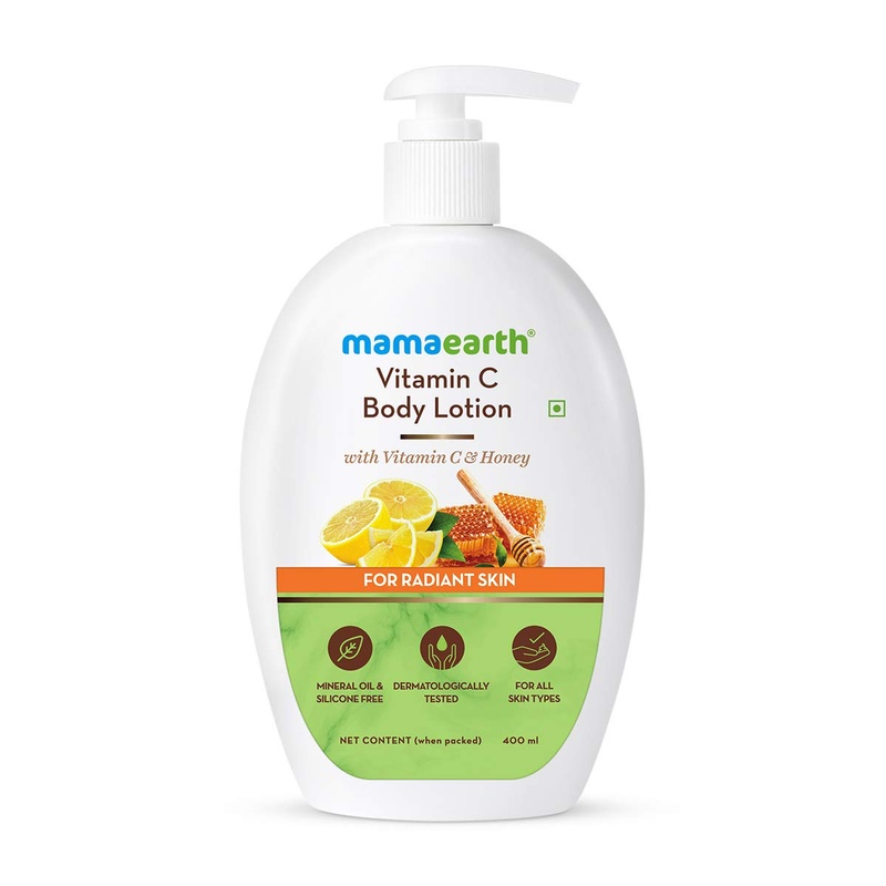 Mamaearth Vitamin C Body Lotion (400 ml)