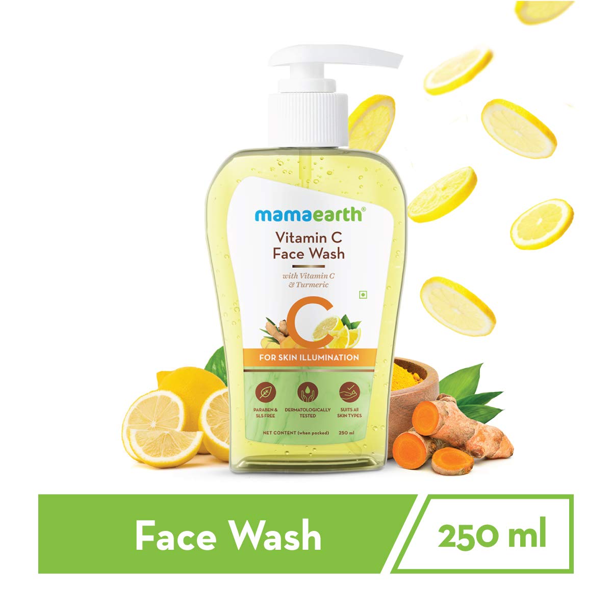 Mamaearth Vitamin C Face Wash (250ml)