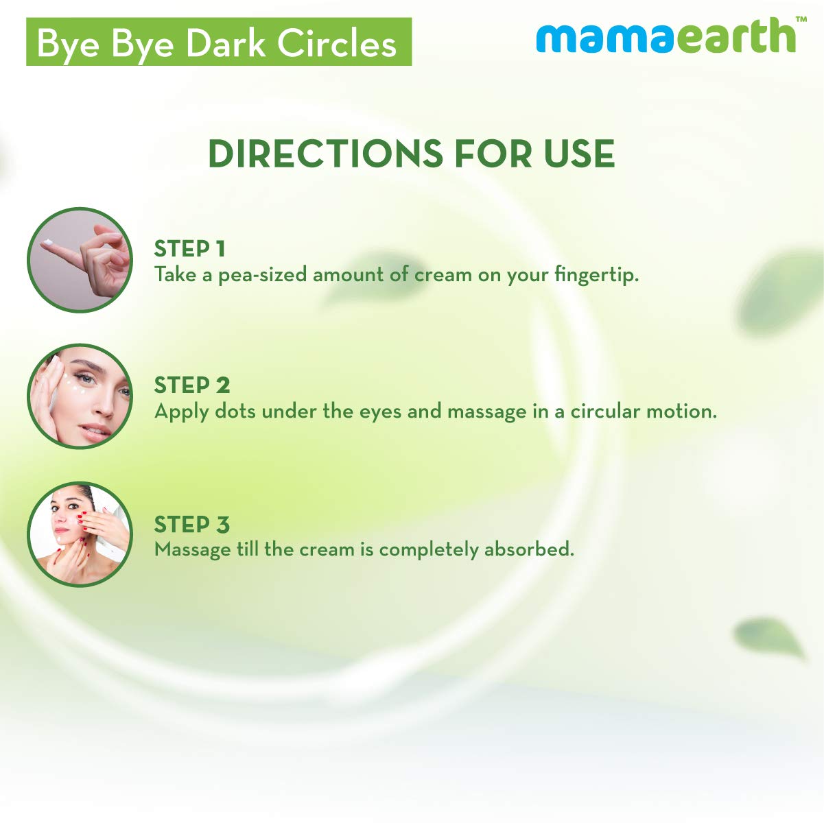 Mamaearth Bye Bye Dark Circles Eye Cream (20ml)