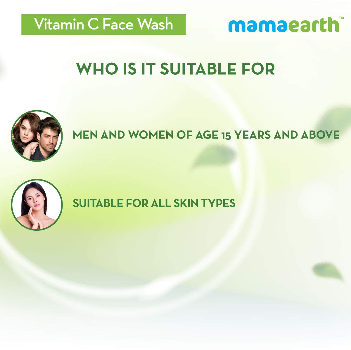 Mamaearth Vitamin C Face Wash (250ml)