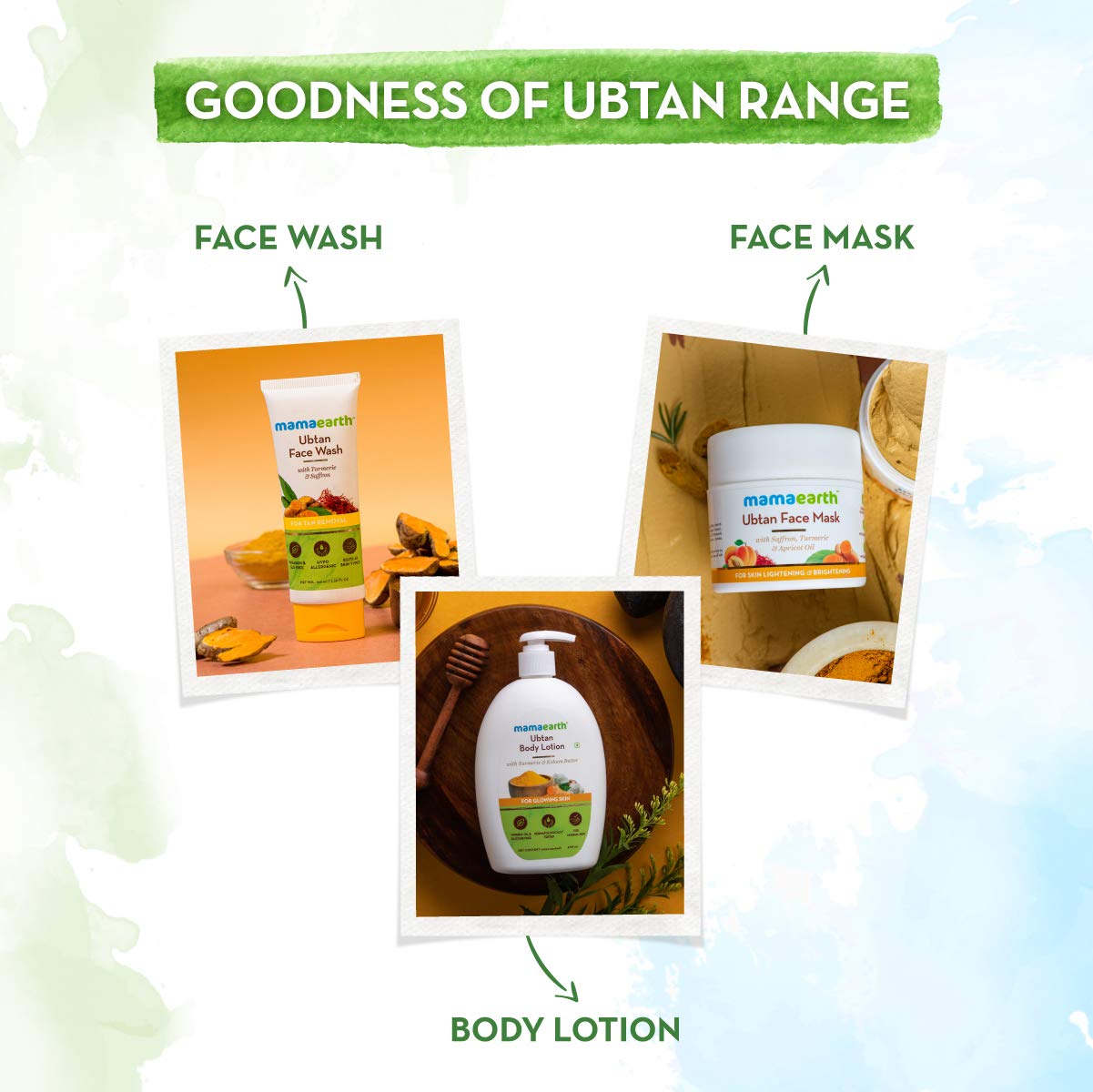 Mamaearth Ubtan Natural Face Wash (100ml)