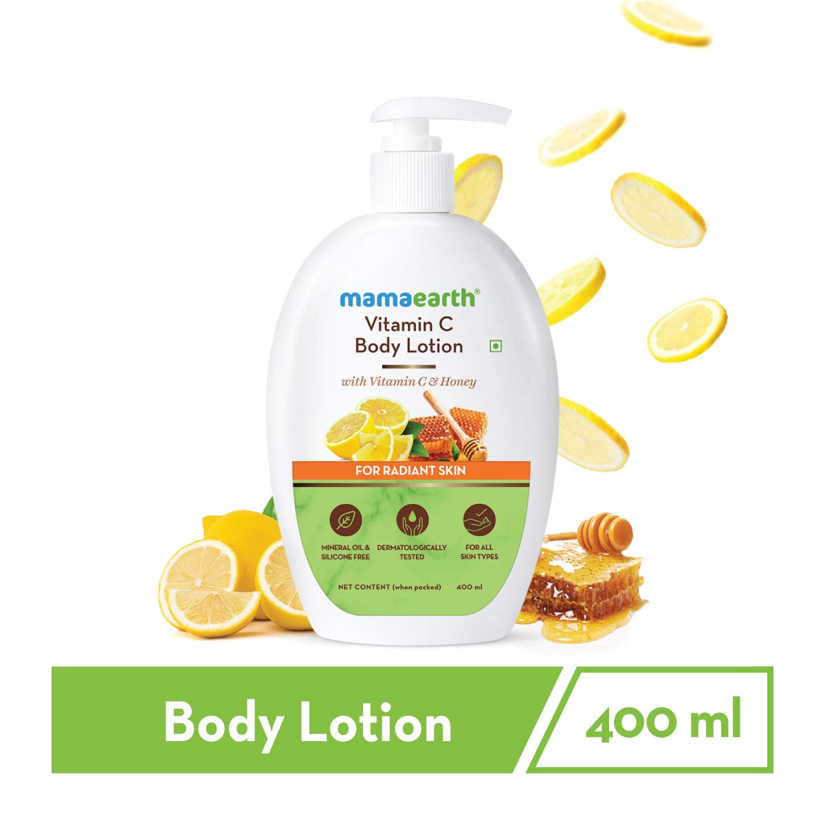 Mamaearth Vitamin C Body Lotion (400 ml)