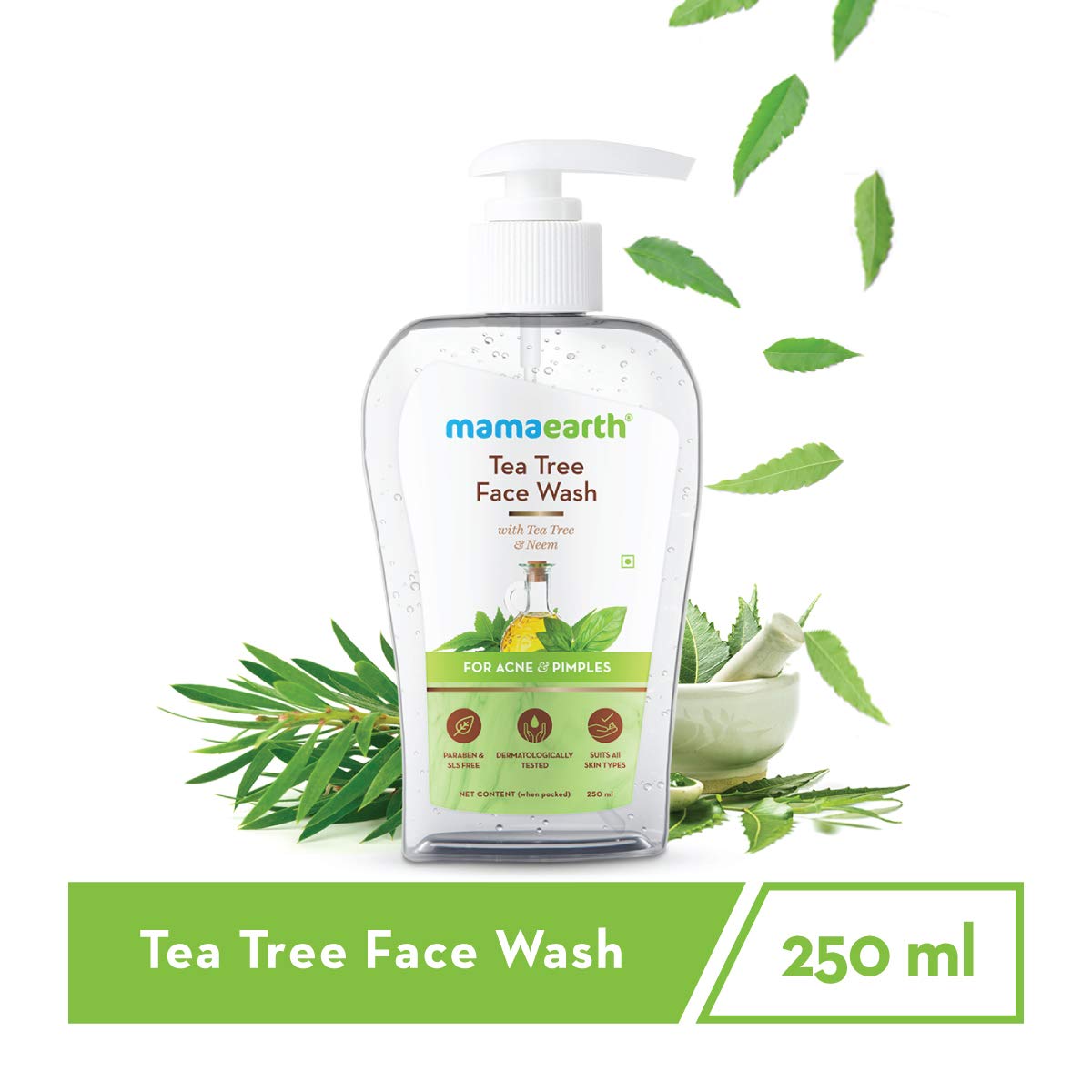 Mamaearth Tea Tree Face Wash (250ml)