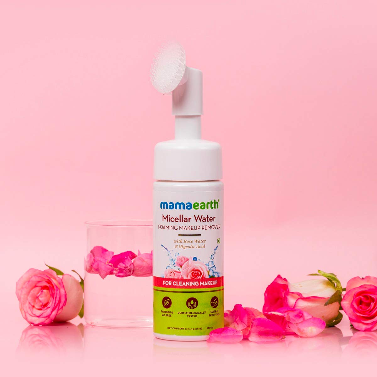 Mamaearth Micellar Water Foaming makeup remover (150ml)