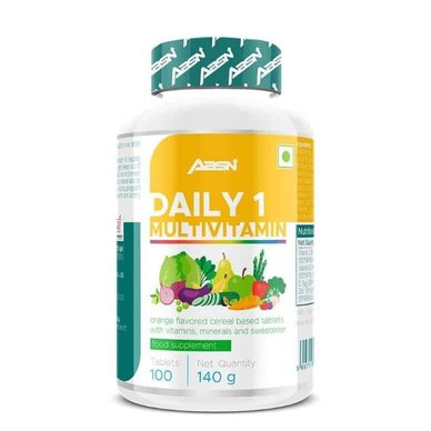 ABSN Daily 1 Multivitamin (100 Tablets)