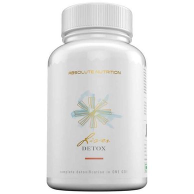 Absolute Nutrition Liver DetoxÂ (60 Veg Capsules)