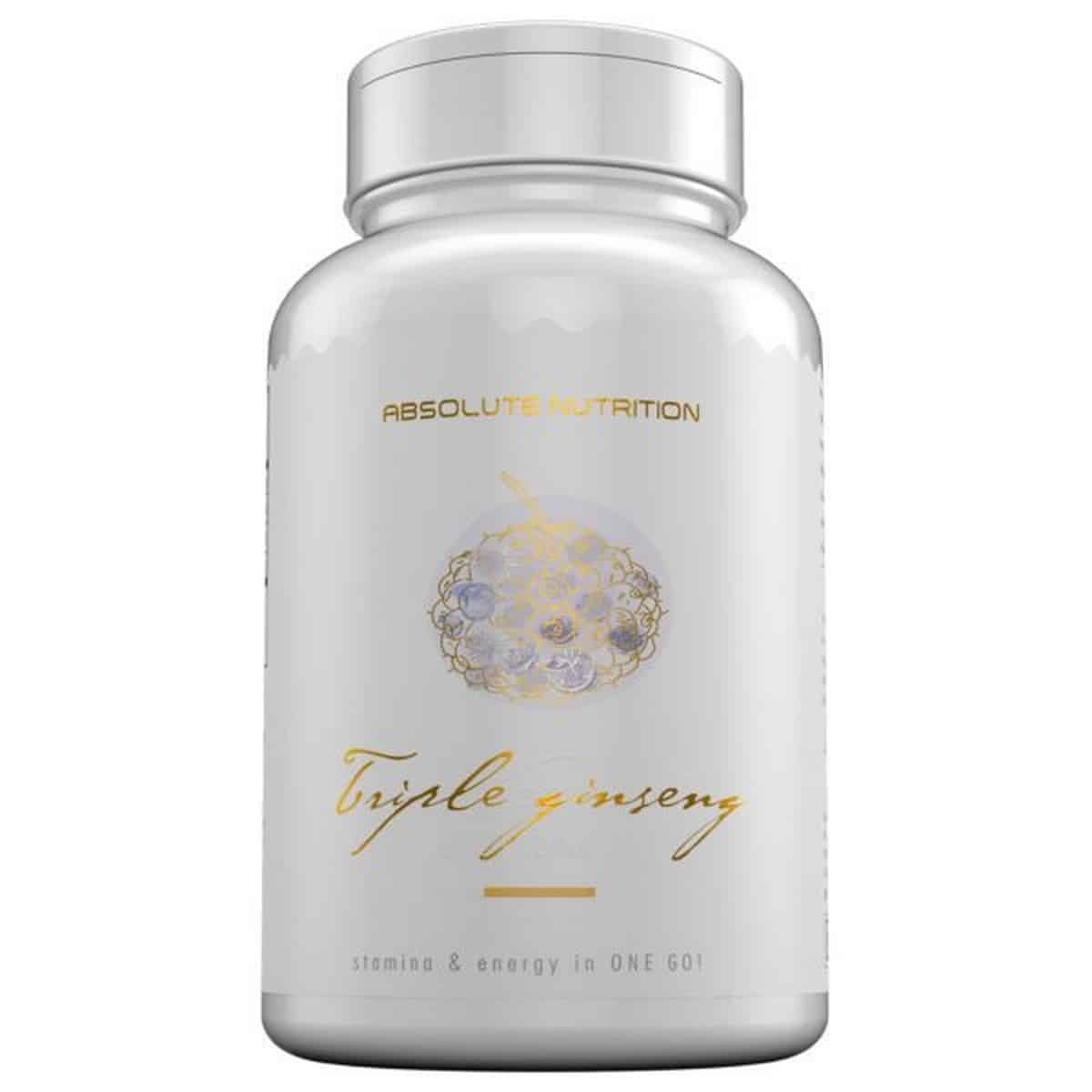 Absolute Nutrition Triple Ginseng (60 Veg Capsules)