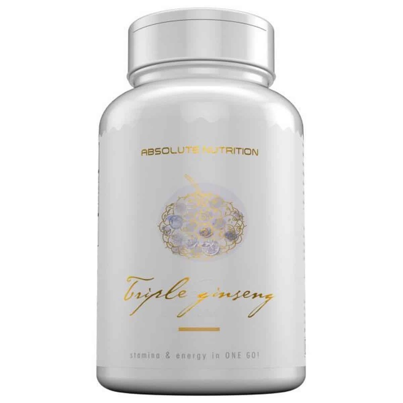 Absolute Nutrition Triple Ginseng (60 Veg Capsules)