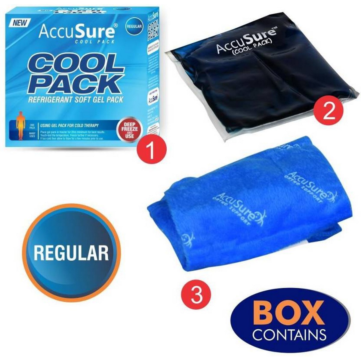 AccuSure H2 Cool PackÂ (Blue)