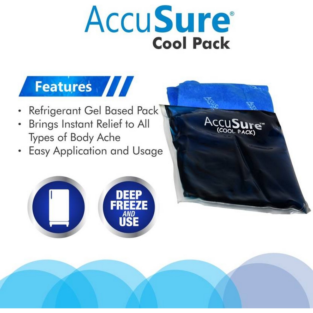 AccuSure H2 Cool PackÂ (Blue)