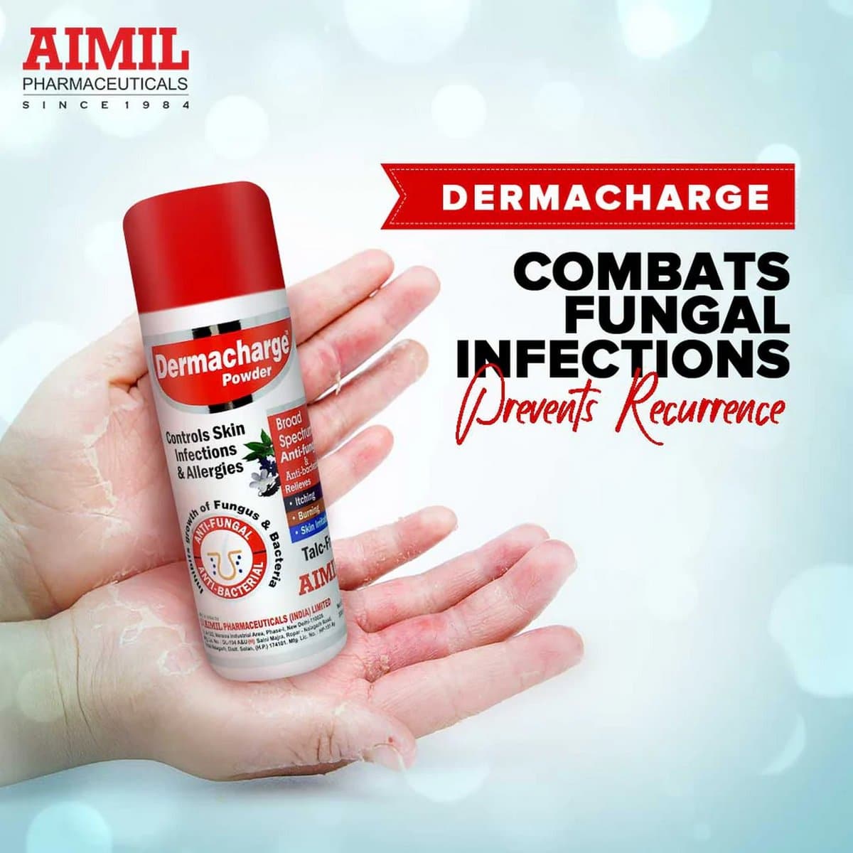 Aimil Dermacharge Powder (100 gm)