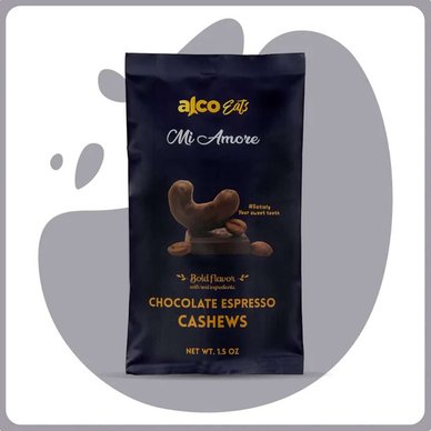 Alco Foods Chocolate Espresso Cashews (43 grams)