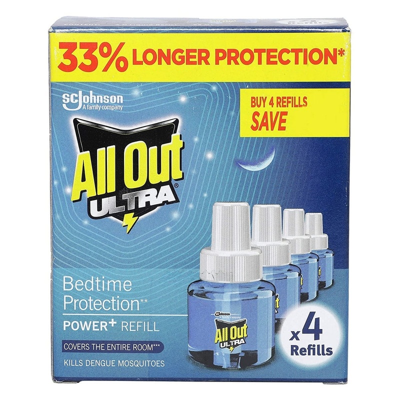All Out Mosquitoes Liquid Refill 45ml (4 Refills)