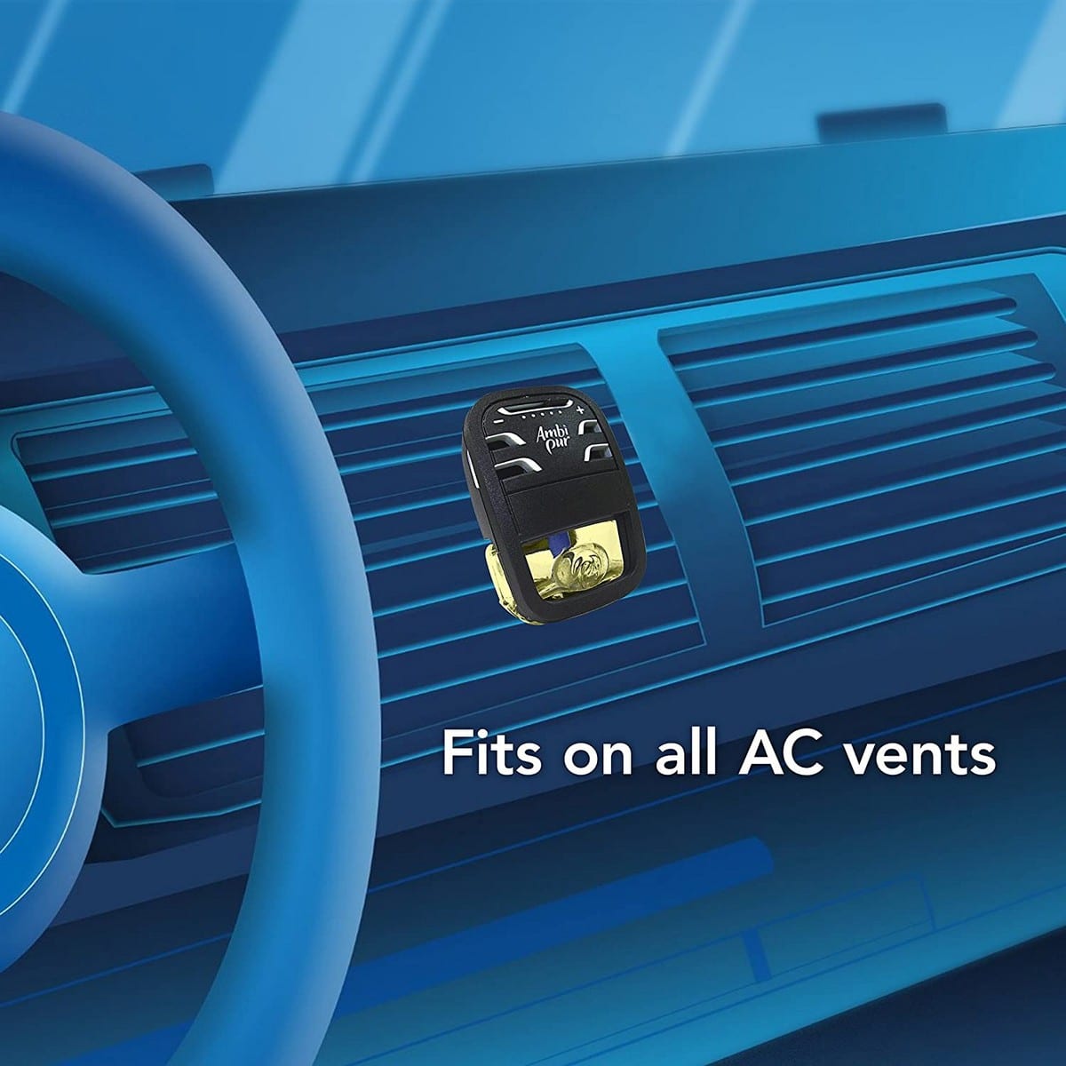 Ambi Pur Aqua Car Vent Air Freshener Starter Kit (7.5 ml)
