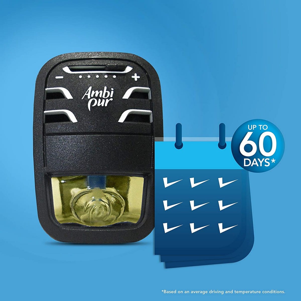 Ambi Pur Aqua Car Vent Air Freshener Starter Kit (7.5 ml)