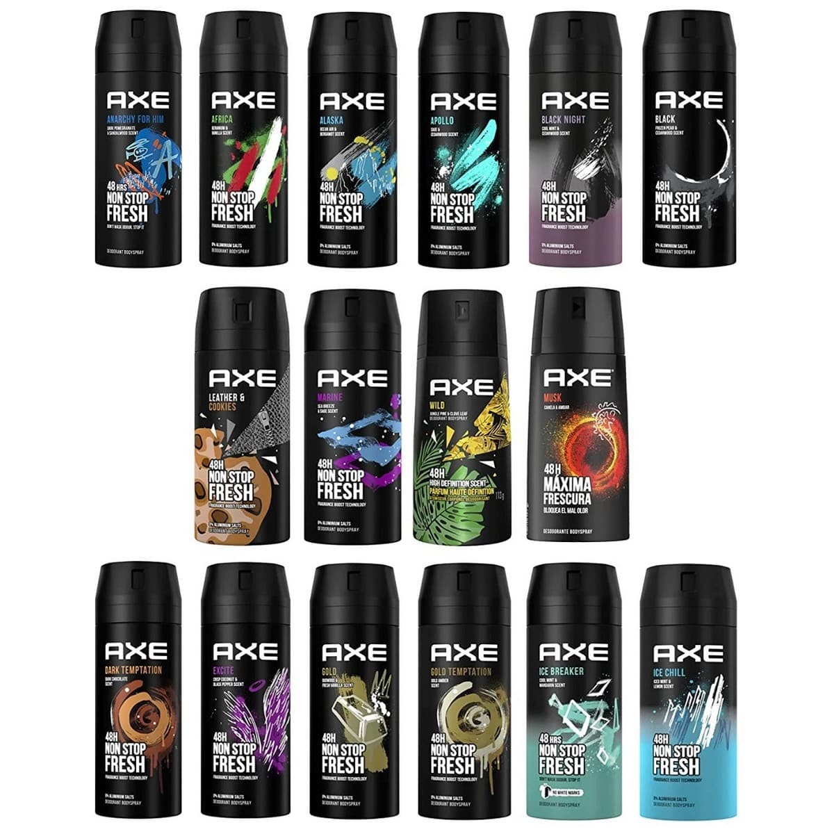 Axe Body Spray Deodorant For Men Pack (150 ml)