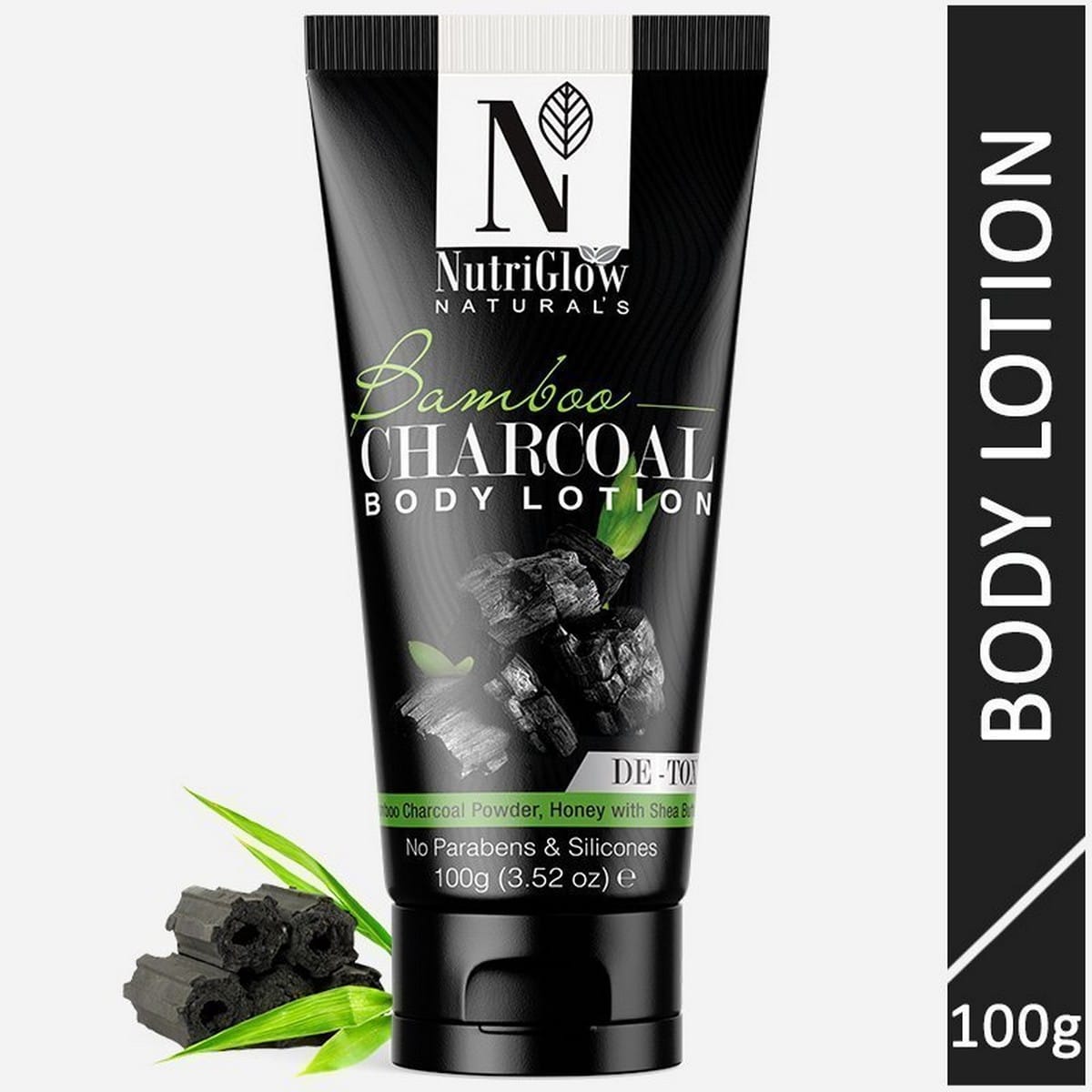 Nutriglow Bamboo Charcoal Body Lotion (100 grams)