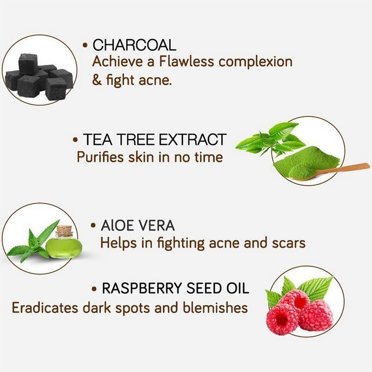Nutriglow Bamboo Charcoal Face & Body Scrub (200 grams)