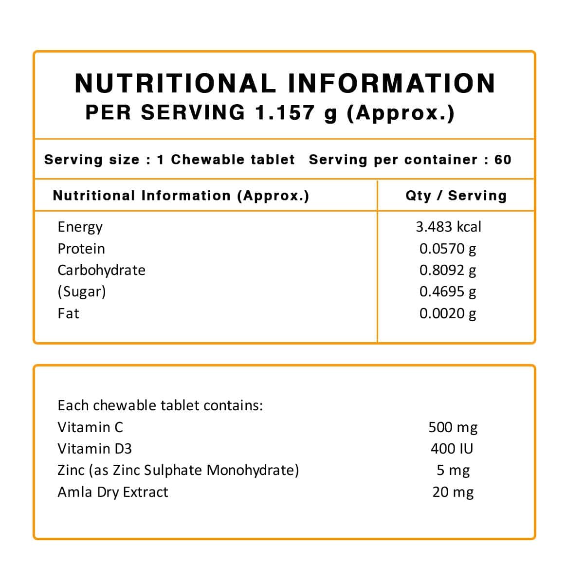 Scitron Beyond C With Vit D3, Zinc & Amala Extract (60 Tabs)