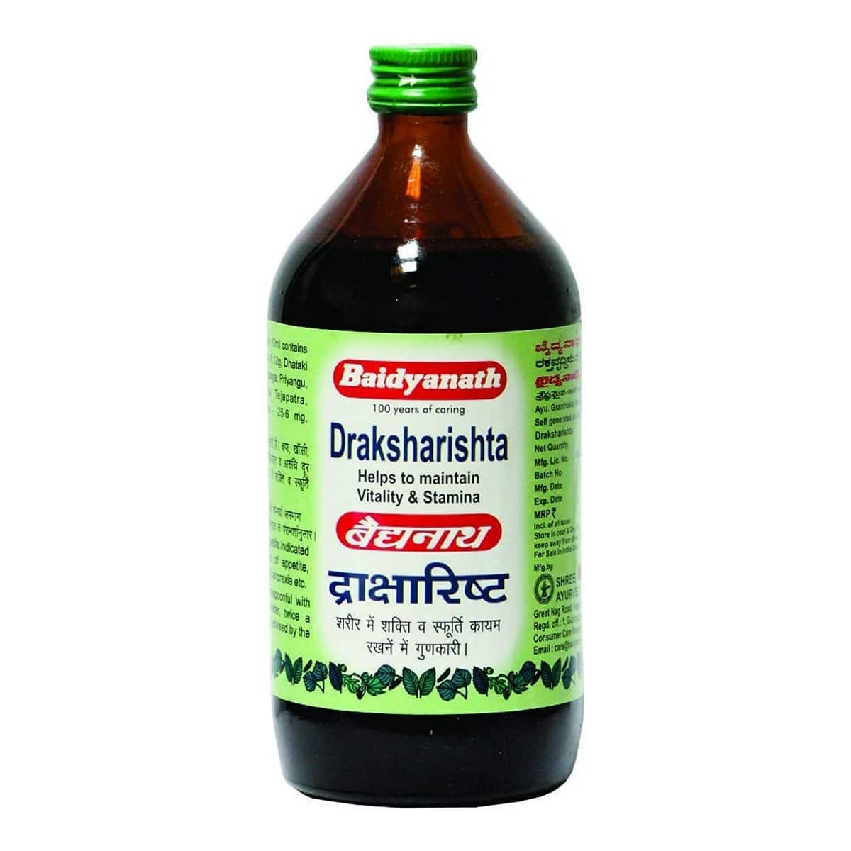 Baidyanath DraksharishtaÂ Syrup (450 ml)