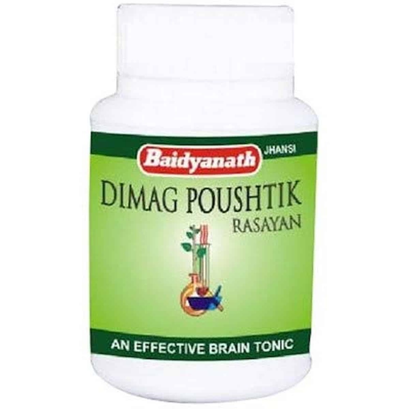 Baidyanath Jhansi Dimag Poushtik Rasayan Tablet (50 Tablets)