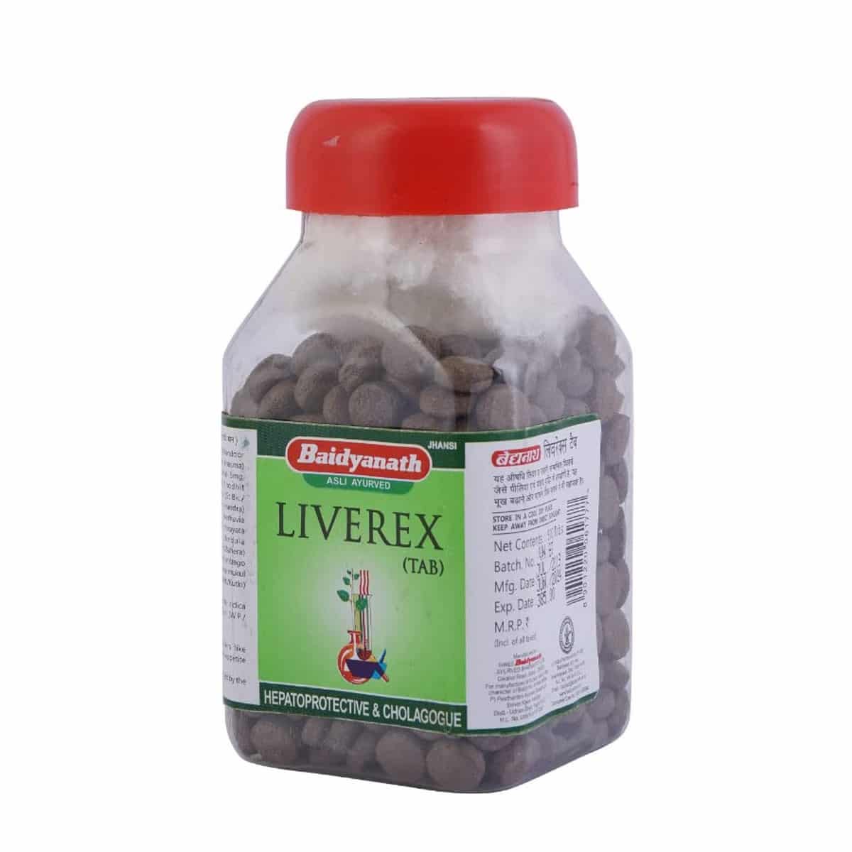 Baidyanath Jhansi Liverex Tablets (500 Tablets)