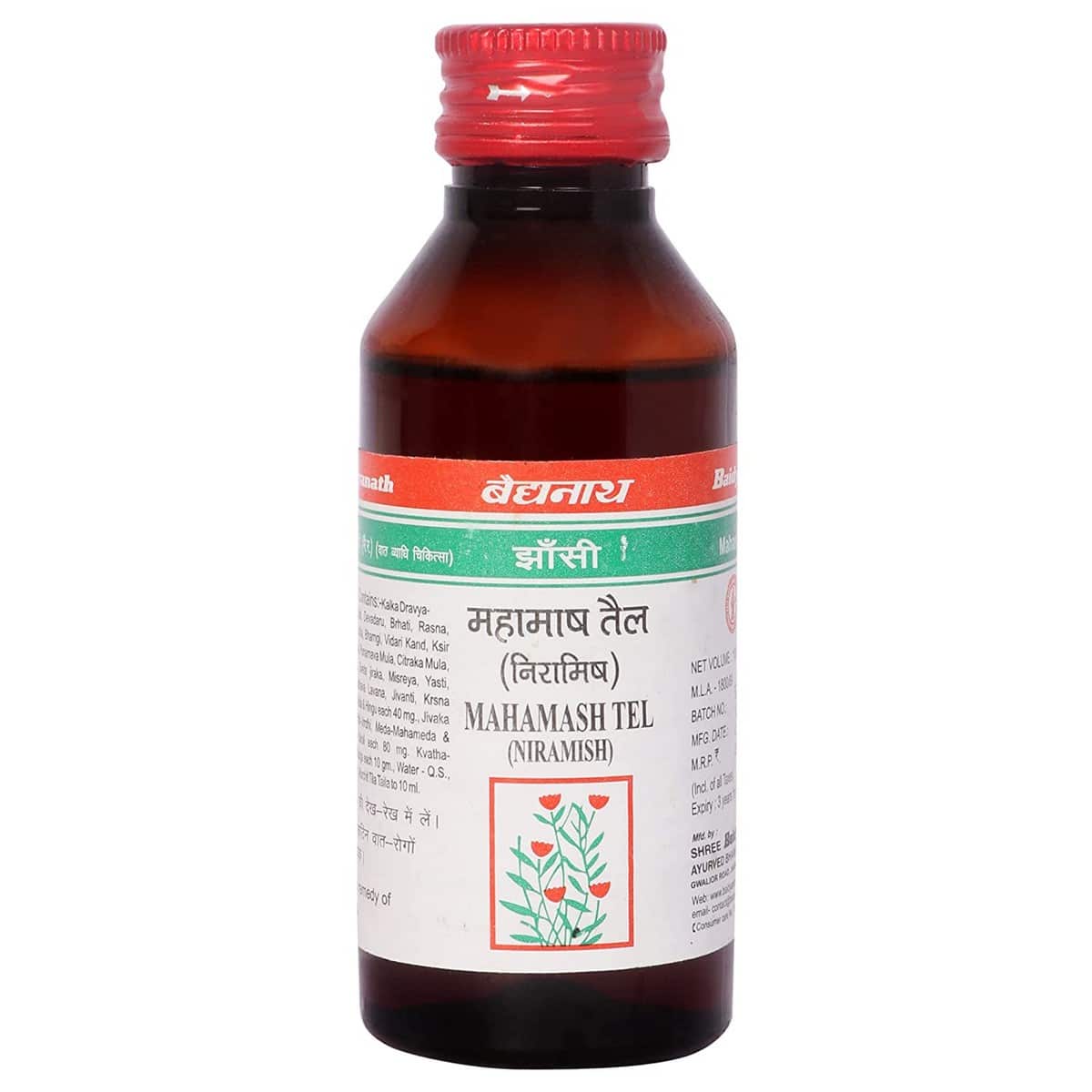 Baidyanath Jhansi Mahamash Tail (50 ml)