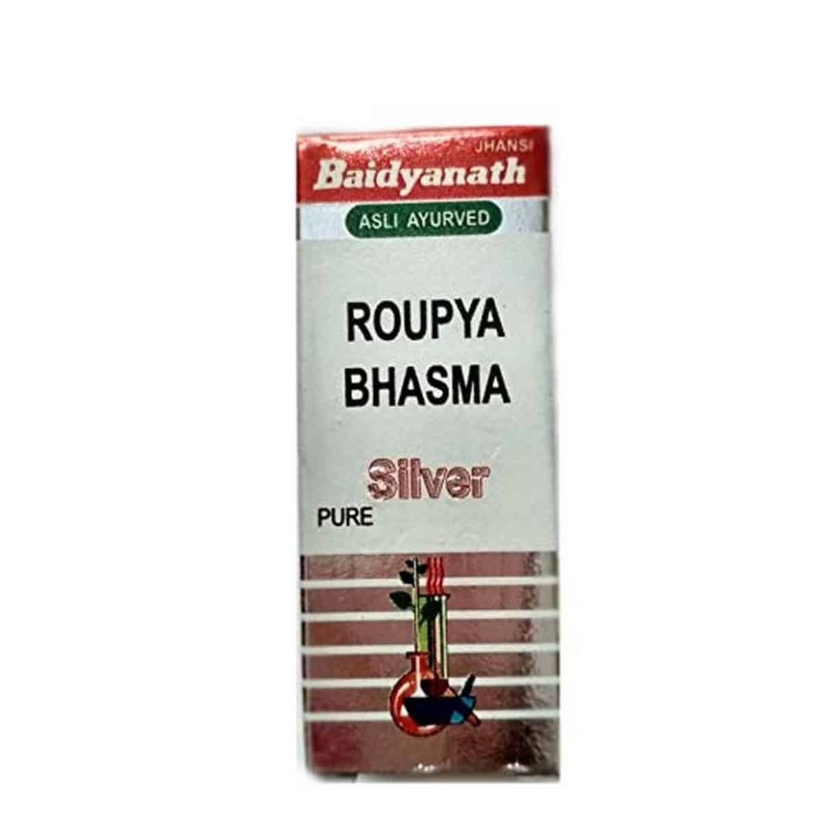 Baidyanath Jhansi Roupya Bhasma (2.5 Gm)