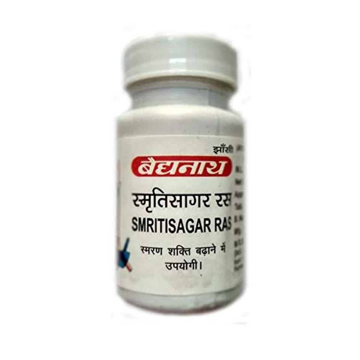 Baidyanath Jhansi Smritisagar Ras (80 Tablets)