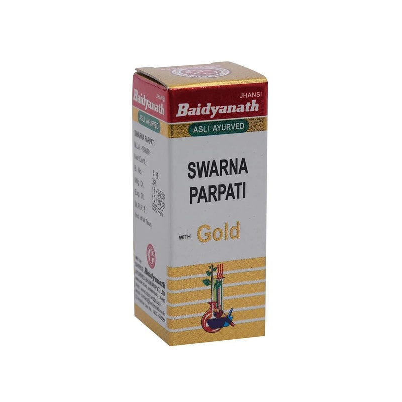 Baidyanath Jhansi Swarna Parpati With GoldÂ (1 Gm)