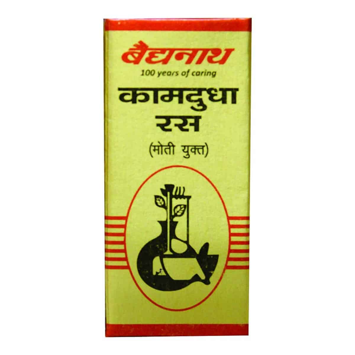 Baidyanath Kamdudha Ras Moti Yukta (25 Tablets)