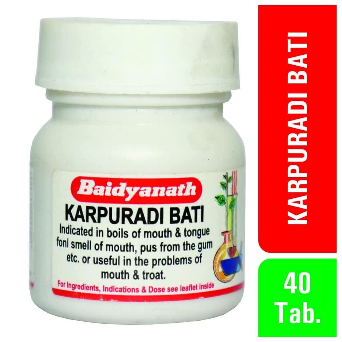 Baidyanath Karpuradi Bati (40 Tab)