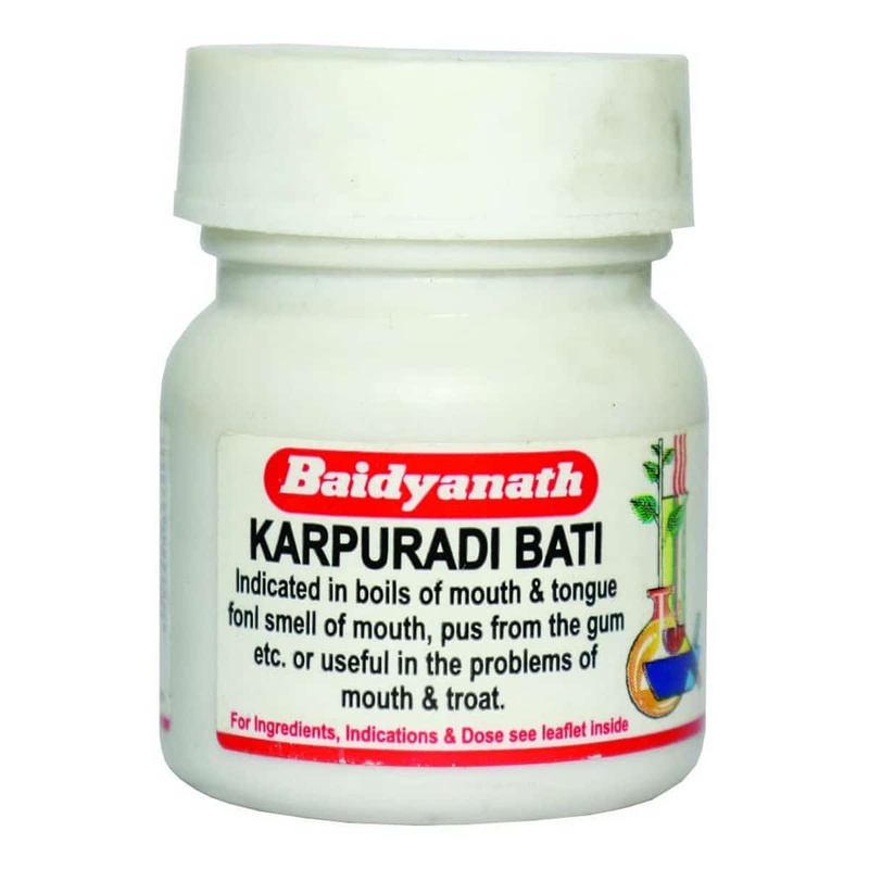 Baidyanath Karpuradi Bati (40 Tab)