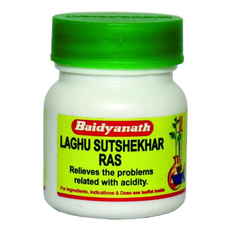 Baidyanath Laghu Sutshekhar Ras (50 Tablets)