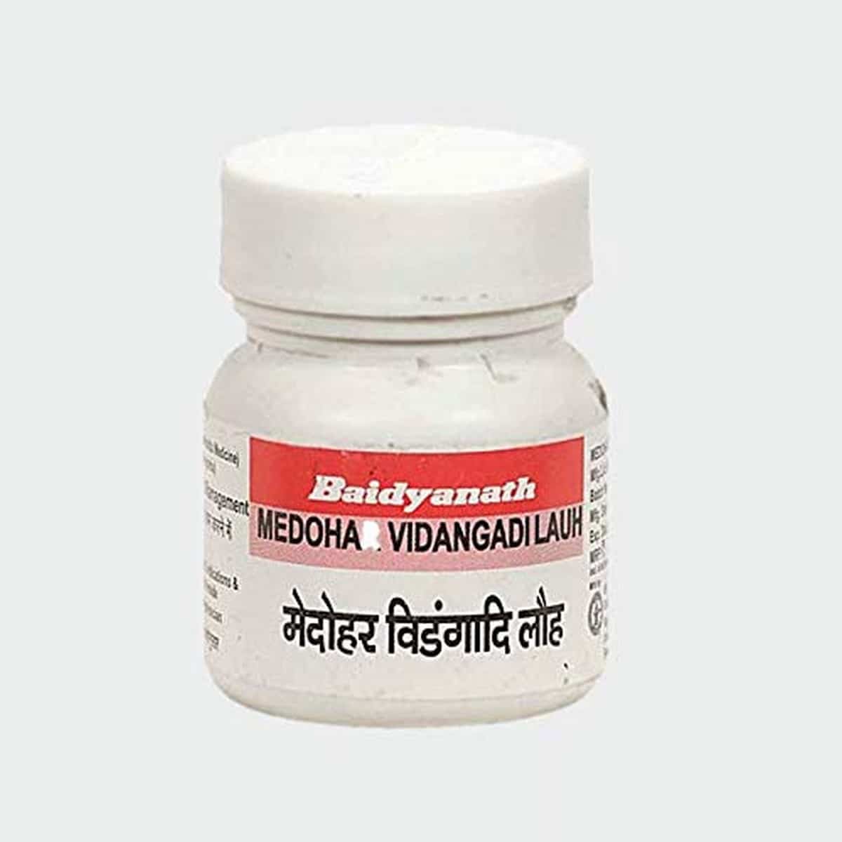 Baidyanath Medohar Vidangadi Loha Bati (40 Tablets)