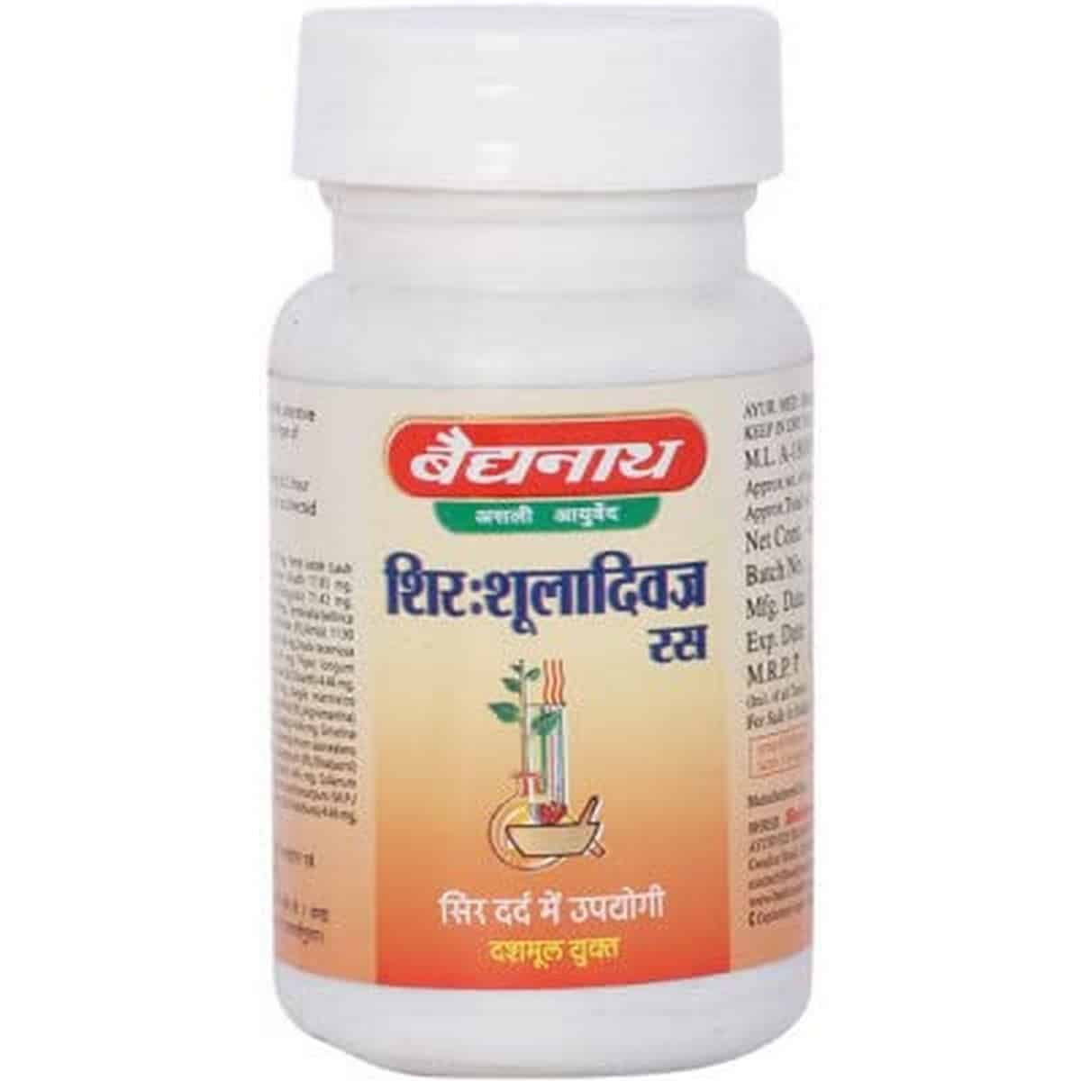 Baidyanath Shirashuladivajra Ras (40 Tablets)