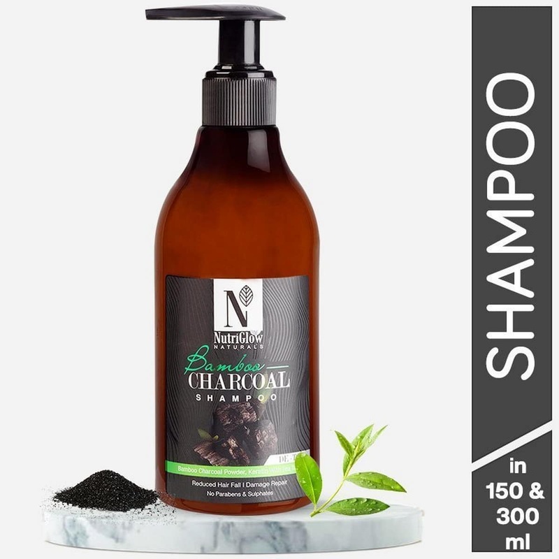 Nutriglow Bamboo Charcoal Shampoo (150 ml)