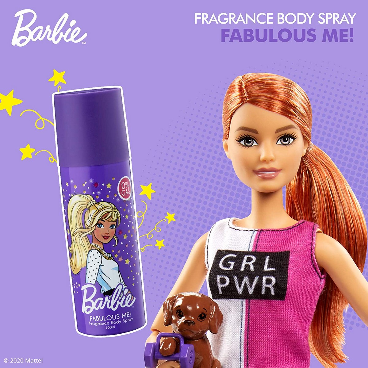 Barbie Fragrance Body Spray Fabulous Me (100ml)