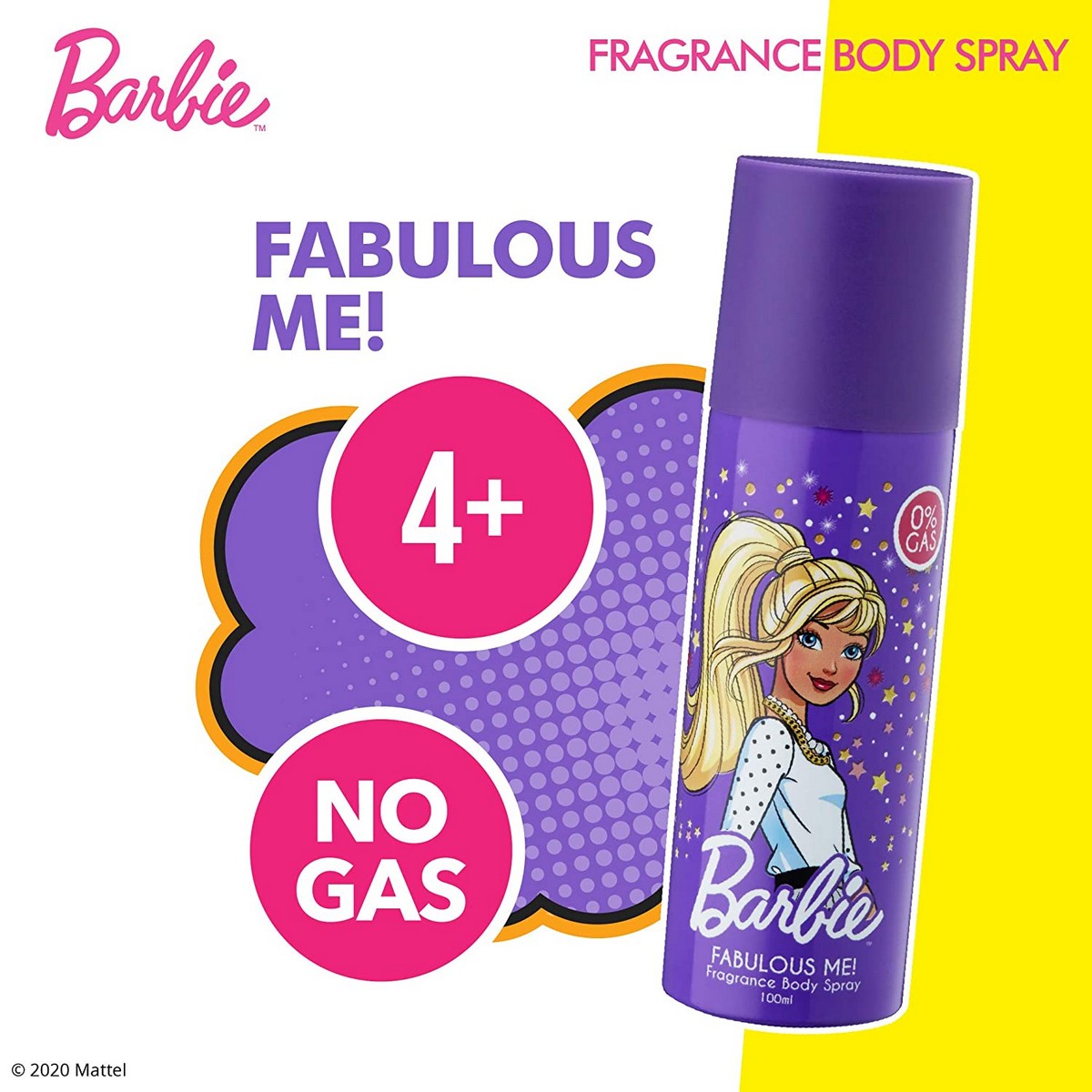 Barbie Fragrance Body Spray Fabulous Me (100ml)