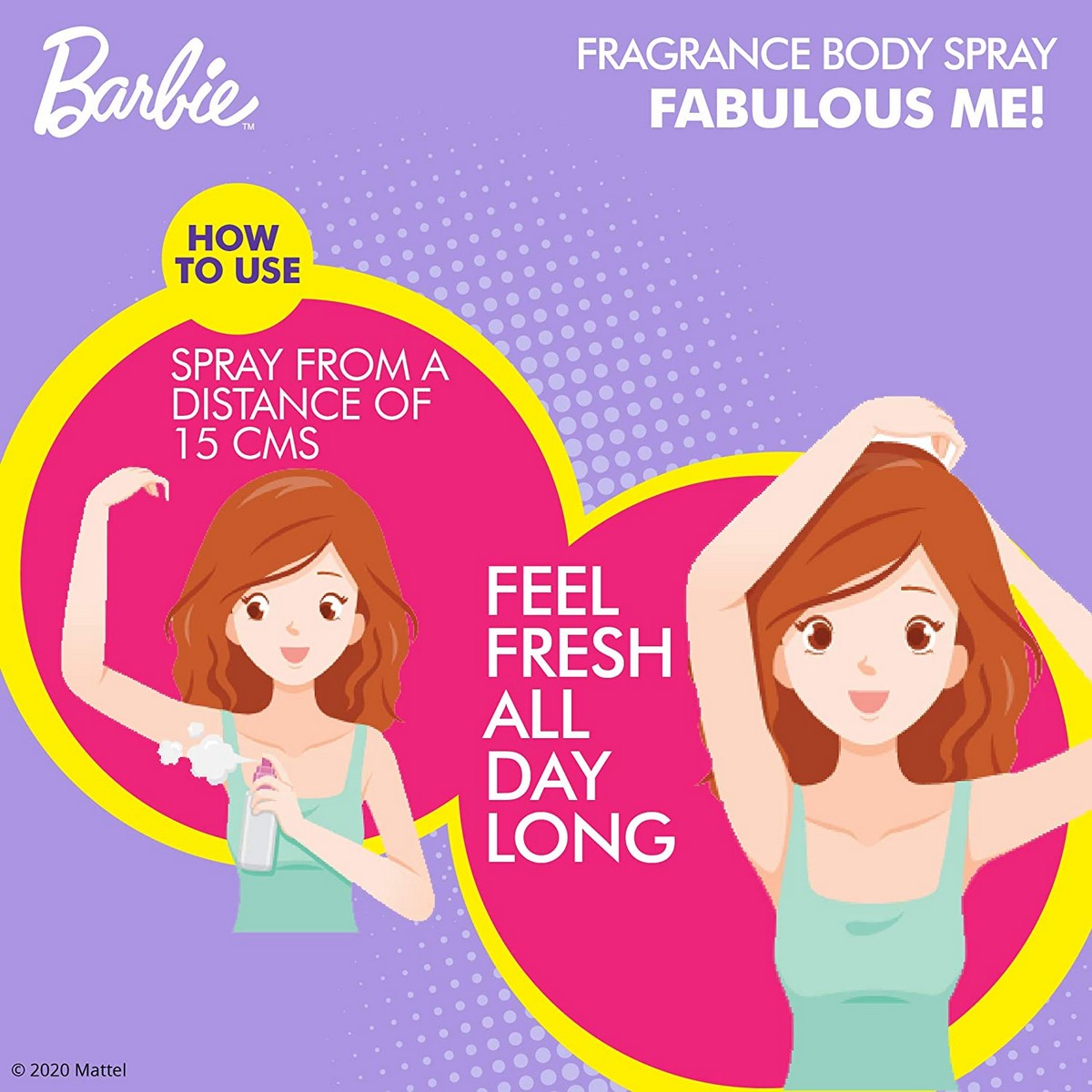 Barbie Fragrance Body Spray Fabulous Me (100ml)