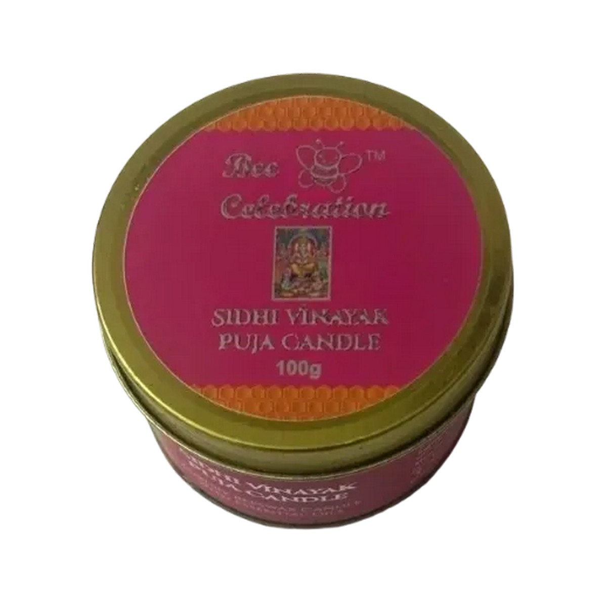 Bee Celebration Sidhivinayak Puja Candle (100g)